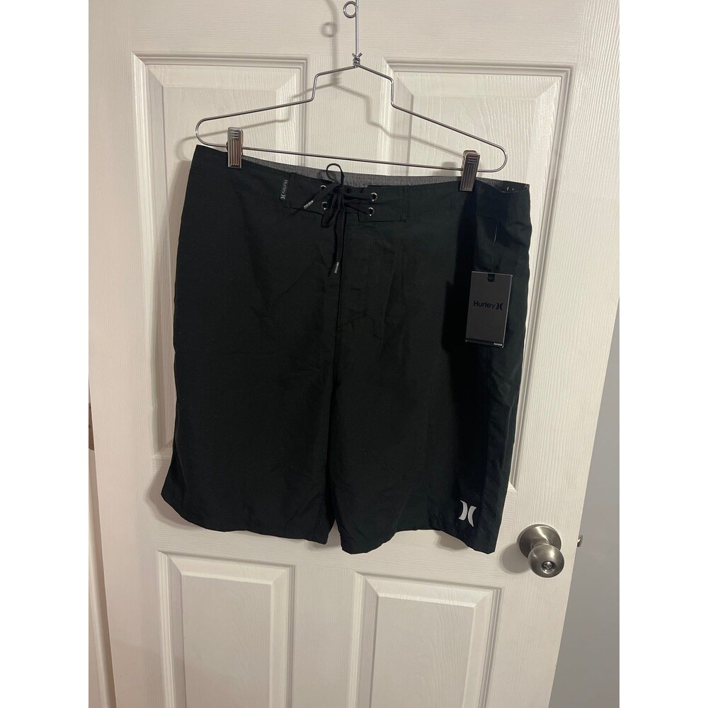 Hurley Men's One and Only 21" Board Shorts Black Size 36 New With Tags
